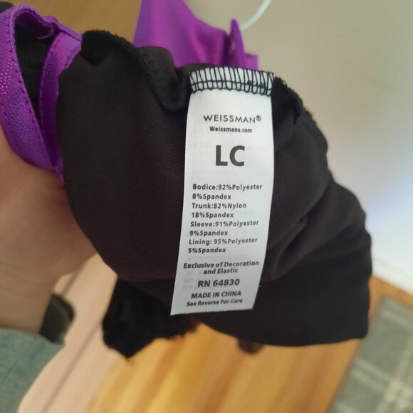 Weissman Walk That Walk Dance Costume large child - Picture 13 of 15